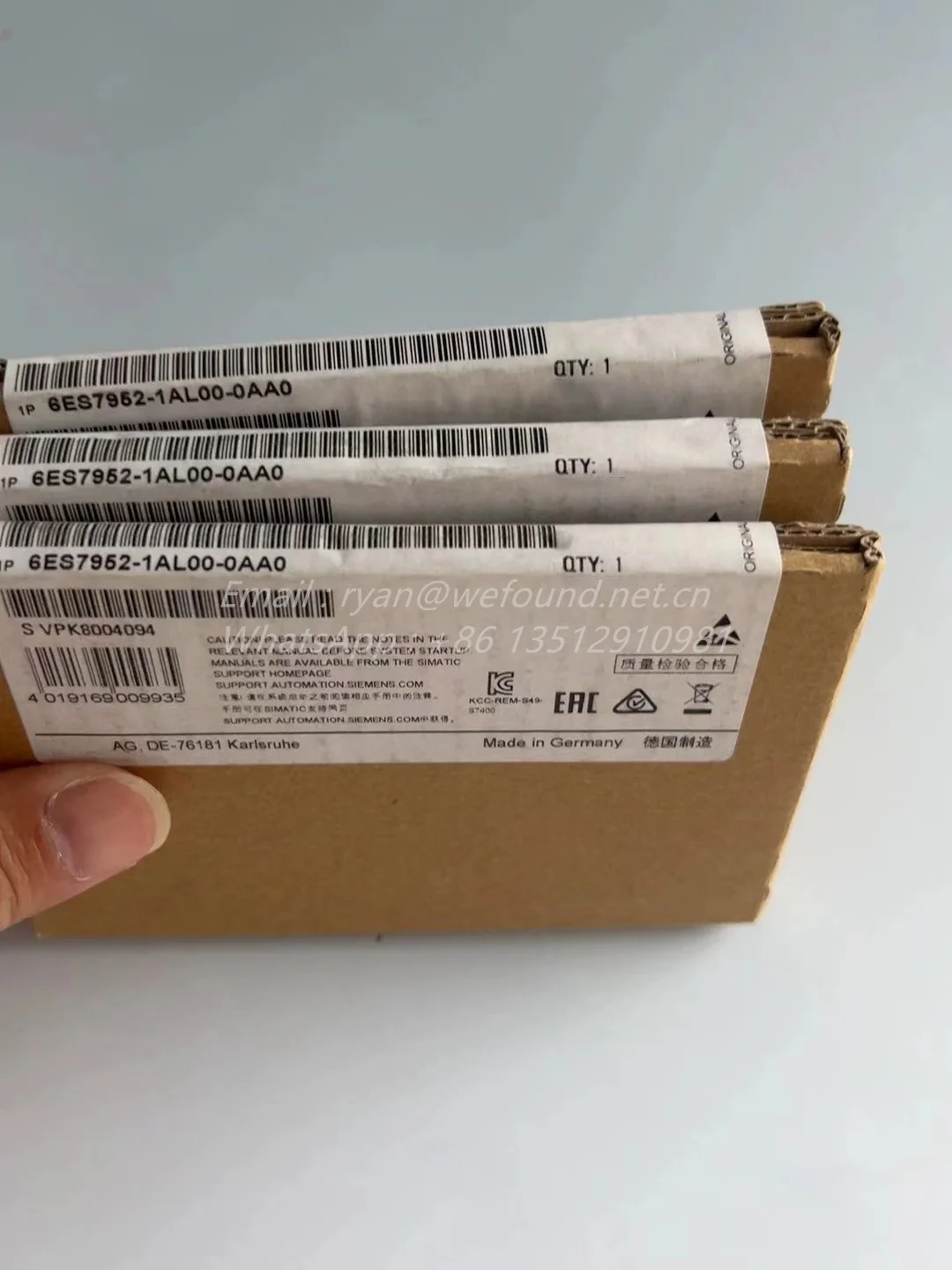 6ES7952-1AL00-0AA0 , SIMATIC S7, tarjeta de memoria RAM - imagen 2