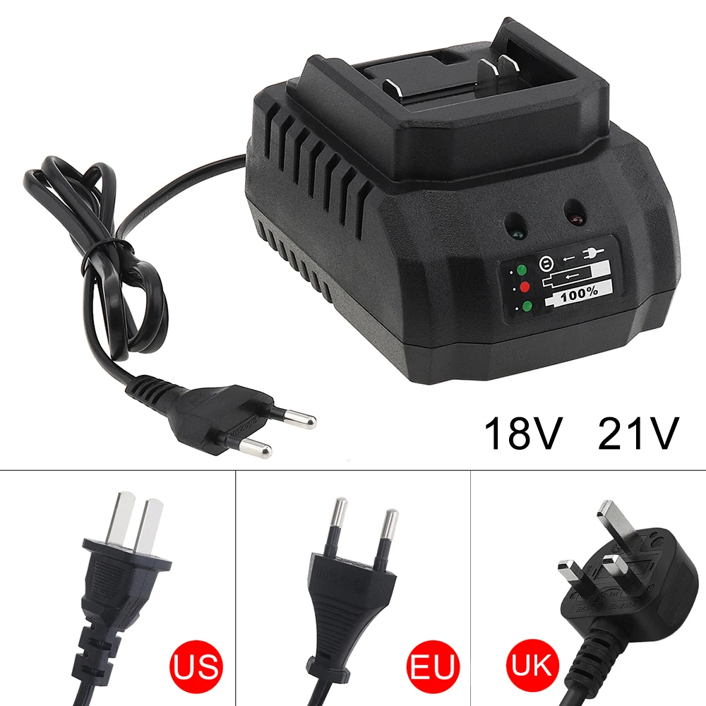 Cargador de batería de iones de litio de 18V y 21V, carga rápida, adecuado para Makita BL1415 BL1815 BL1830 BL1850, cargador portátil de herramientas eléctricas - imagen 5