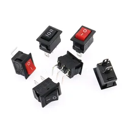 Mini Interruptor Basculante KCD11 SPST 2/3 Pines 3A 250V