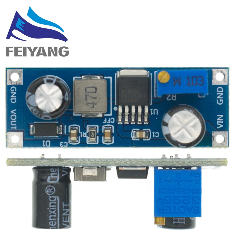 XL7015 DC-DC Dc convertidor módulo reductor 5V-80V entrada de voltaje amplio 7005A LM2596 - imagen 3