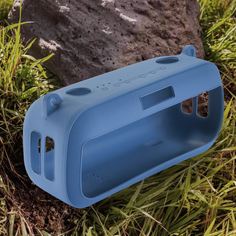 Funda de silicona a prueba de golpes, Estuche de transporte de viaje con correa para el hombro, bolsa para altavoz Bose SoundLink Max - imagen 2