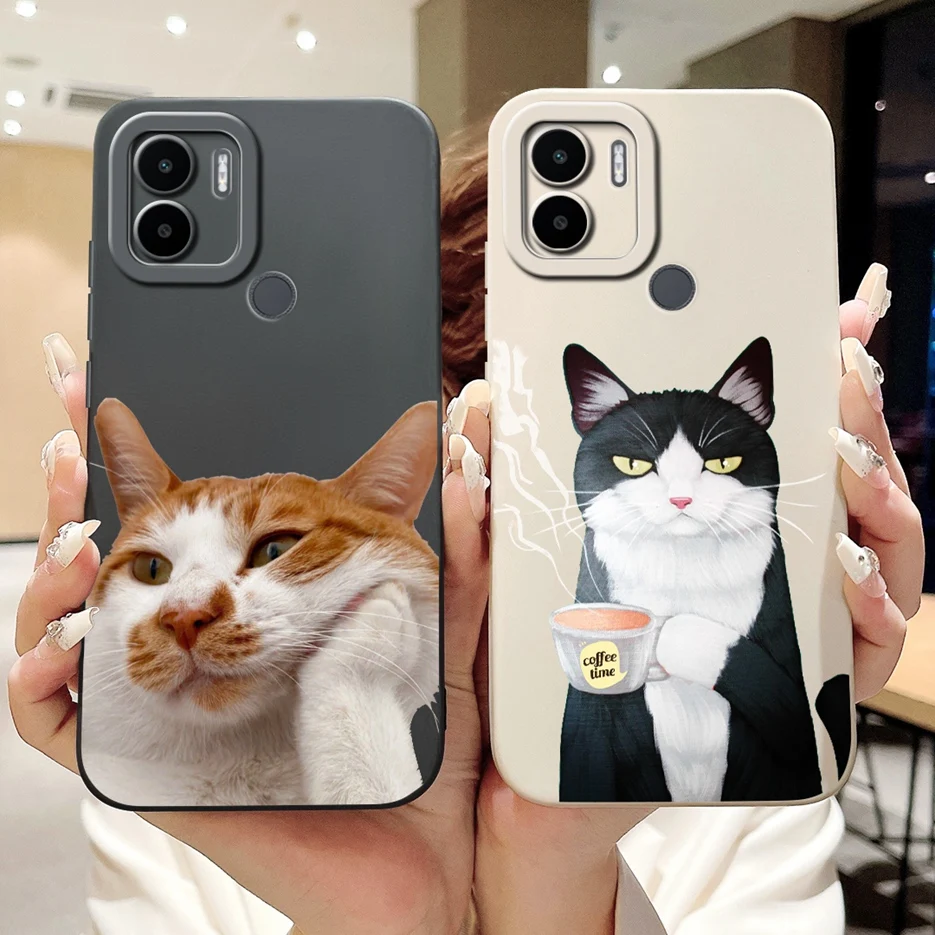 Funda de teléfono a prueba de golpes para Xiaomi Redmi A2 Plus RedmiA2 A2 +, carcasa suave - imagen 4