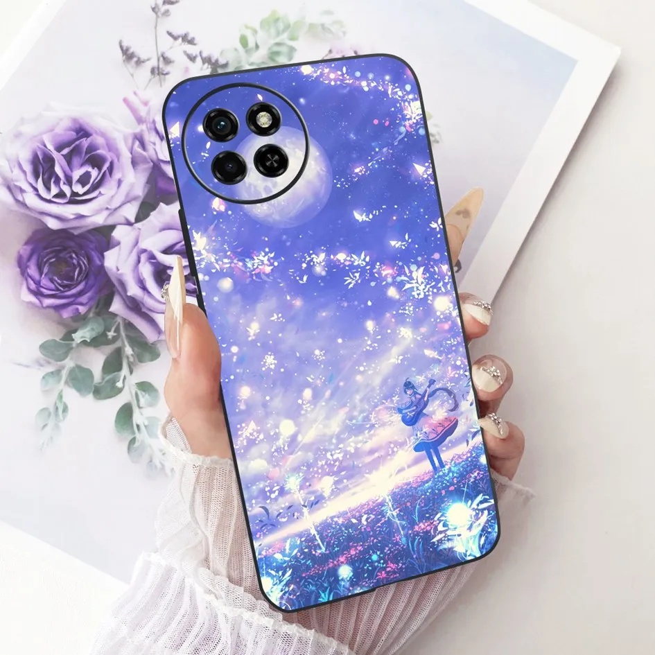 Para Itel S23 Funda S665L Coque moda flor Bowknot Funda trasera de silicona suave para Itel S23 Plus S681LN Funda S23 + S23Plus parachoques - imagen 5