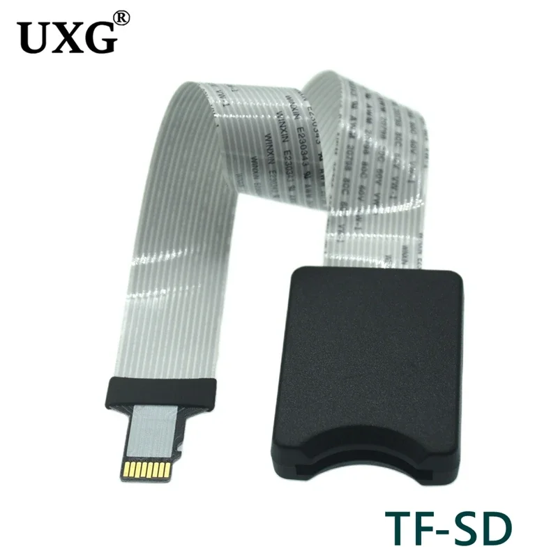 Cable extensor flexible TF a micro SD TF, cable de extensión con cremallera, extensor de tarjeta de memoria, enlace de 25CM y 48CM para GPS para coche, teléfono, cámara de TV - imagen 5