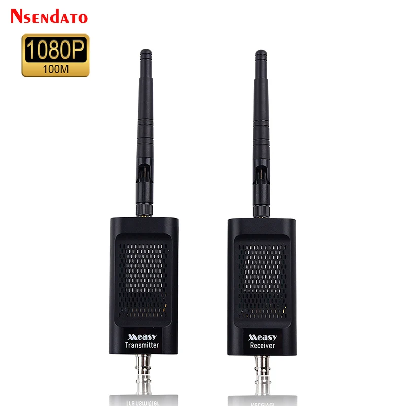 Measy-Cámara de Audio inalámbrica Air SDI, transmisor en vivo, receptor, adaptador extensor para Monitor de HDTV, 2,4G/5,8G, 1080P, 3D, 100M - imagen 5