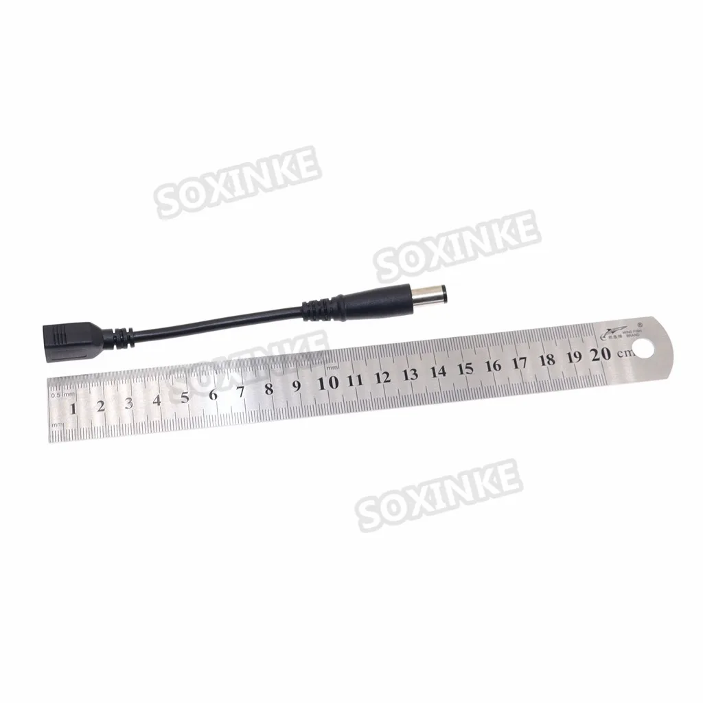 Adaptador de corriente de alta calidad para ordenador portátil, Cable convertidor de cargador de 4,5x3,0mm a 7,4x5,0mm, enchufe de CC con Pin para portátil HP Dell - imagen 4