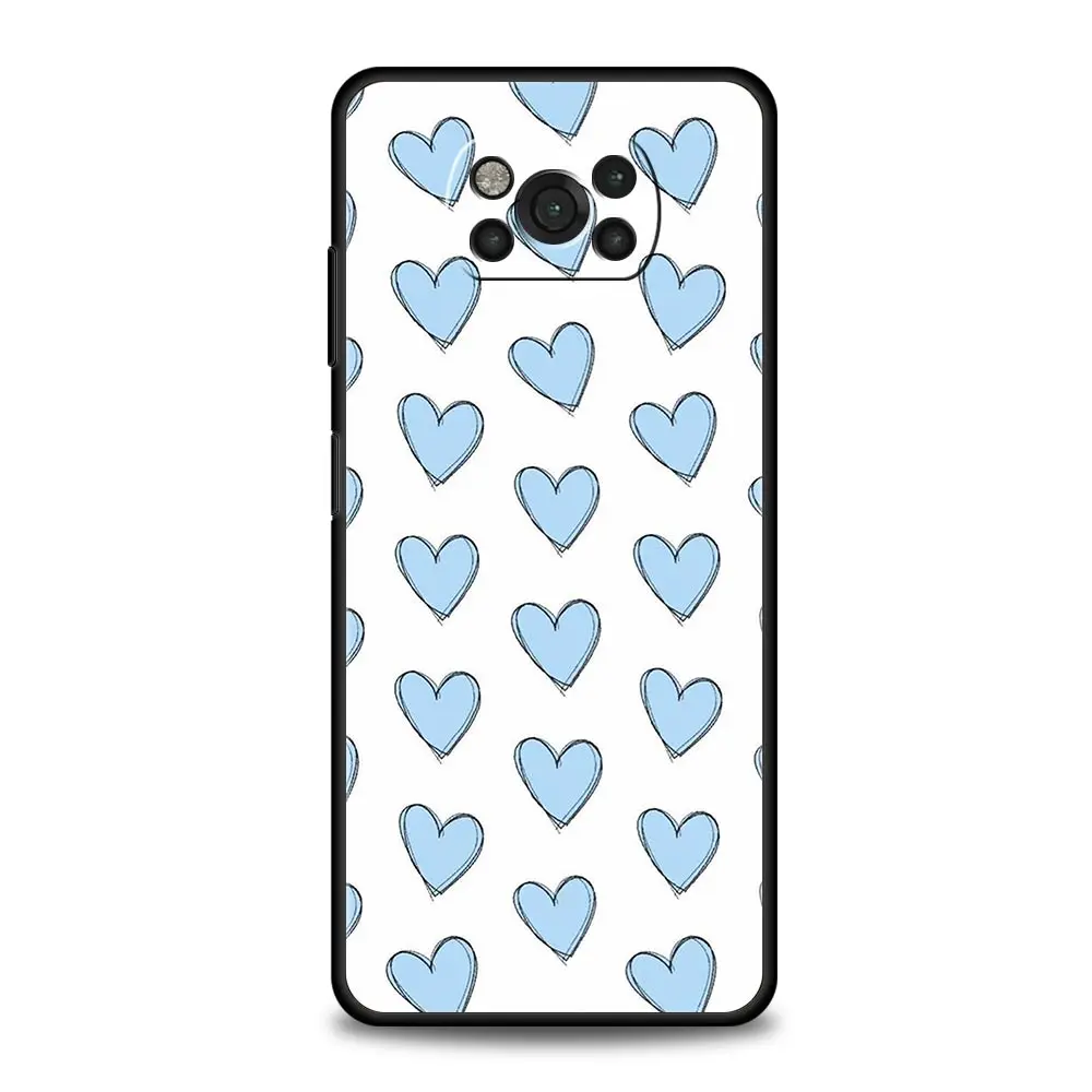Funda de teléfono pintada con dibujos animados para Xiaomi, carcasa bonita para Poco X6 X5 Pro X4 X3 NFC F5 Pro F4 F3 GT M5 M4 Pro 5G M3 C51 C50 C55 - imagen 5