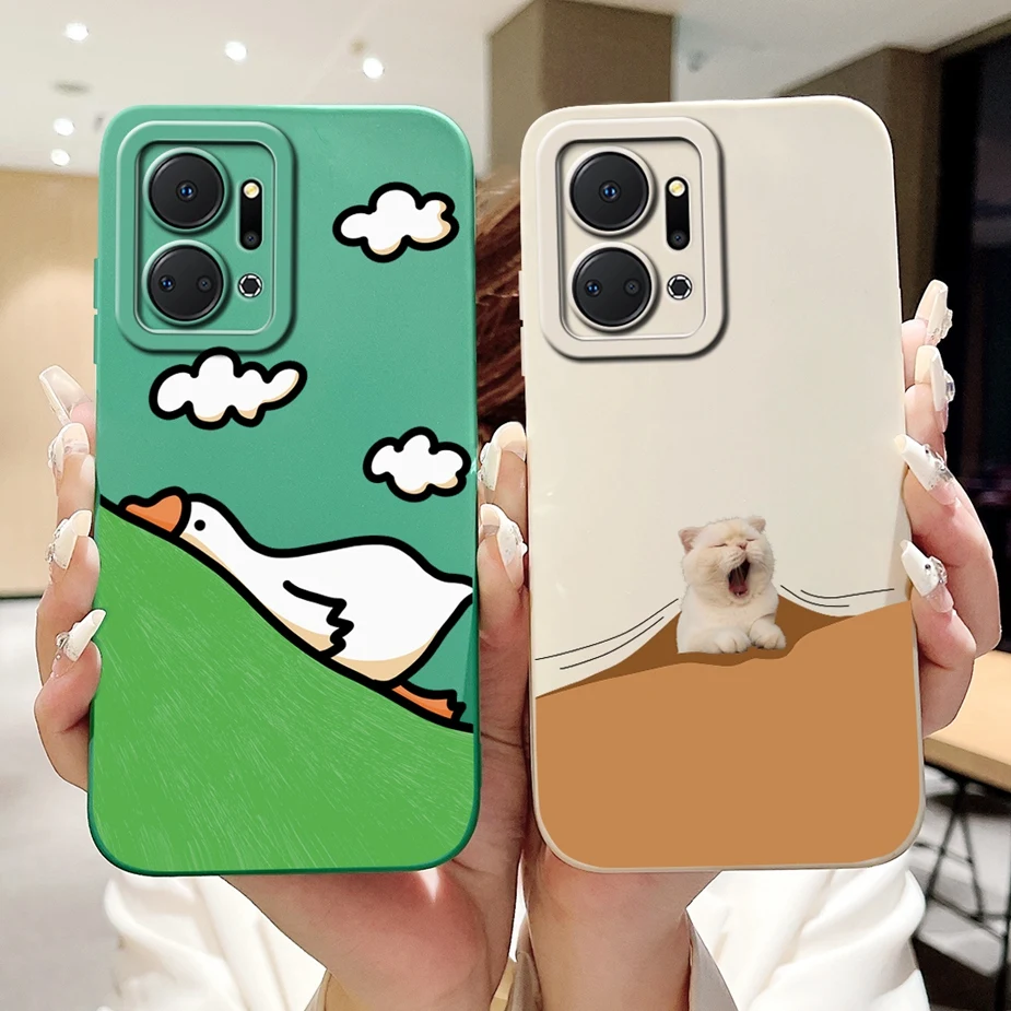Funda de silicona suave con dibujos animados para Honor X7, X7a, X7b, funda de teléfono para Honor X7a, X, 7b, Honor X7, Honor X7a, Honor X7b - imagen 4