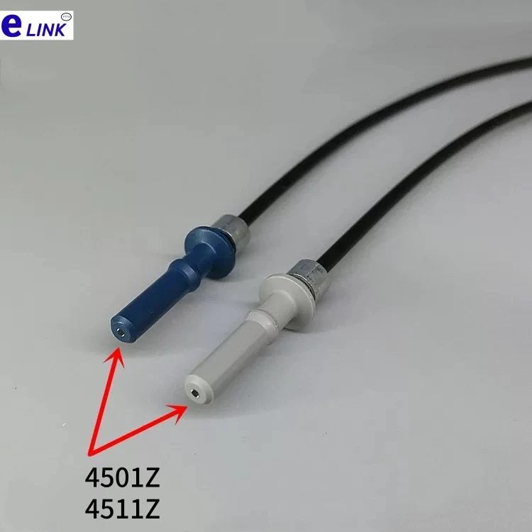 Puente POF HFBR-4501Z-4511Z cable de conexión dúplex fibra óptica de plástico 1m 10m 50m 60m 5m ftth elink