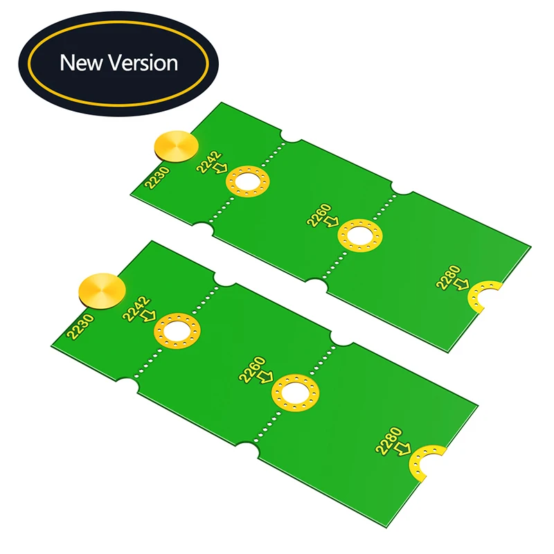 Soporte de extensión M.2 NGFF NVME SSD, transferencia 2230 2242 2260 2280, adaptador de extensión de longitud, placa de tarjeta, tamaño de longitud ajustable