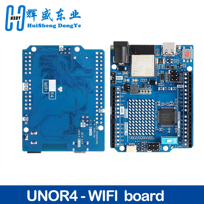 Módulo de placa de desarrollo WIFI UN-O R.4 minima TYPE-C versión mejorada Compatible con placa base oficial para Arduino - imagen 5