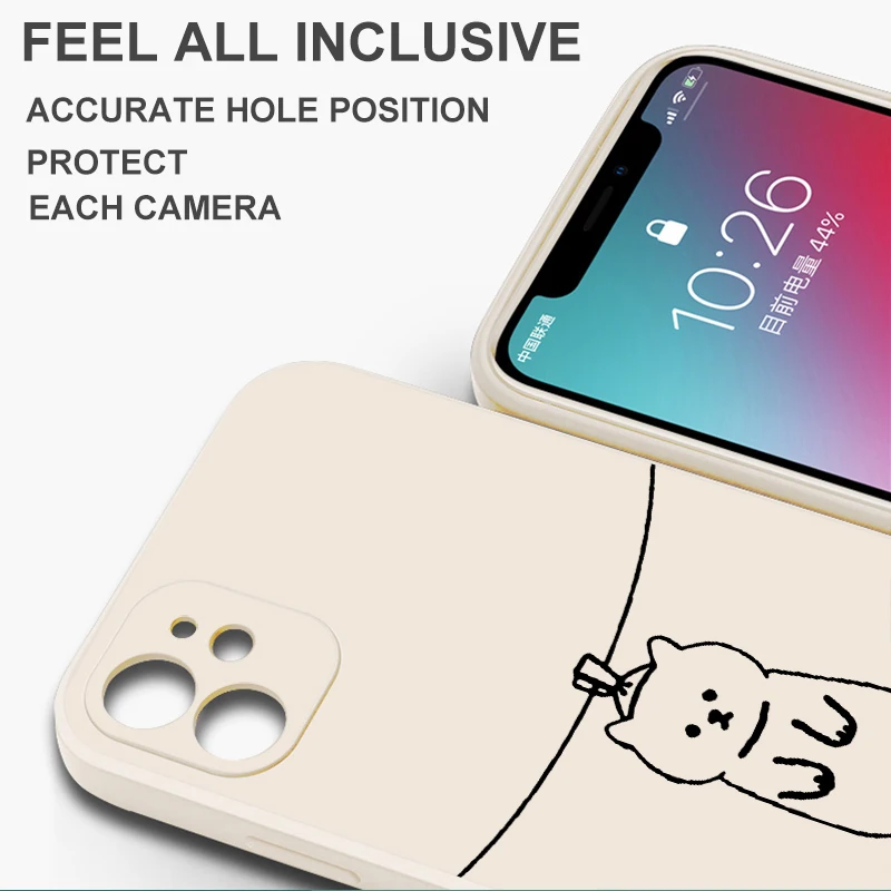 Funda blanda con diseño de perro y gato de dibujos animados para Xiaomi Mi 13 11 12 Lite 10T 11T 12T Pro - imagen 5