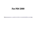 For PS4 2000
