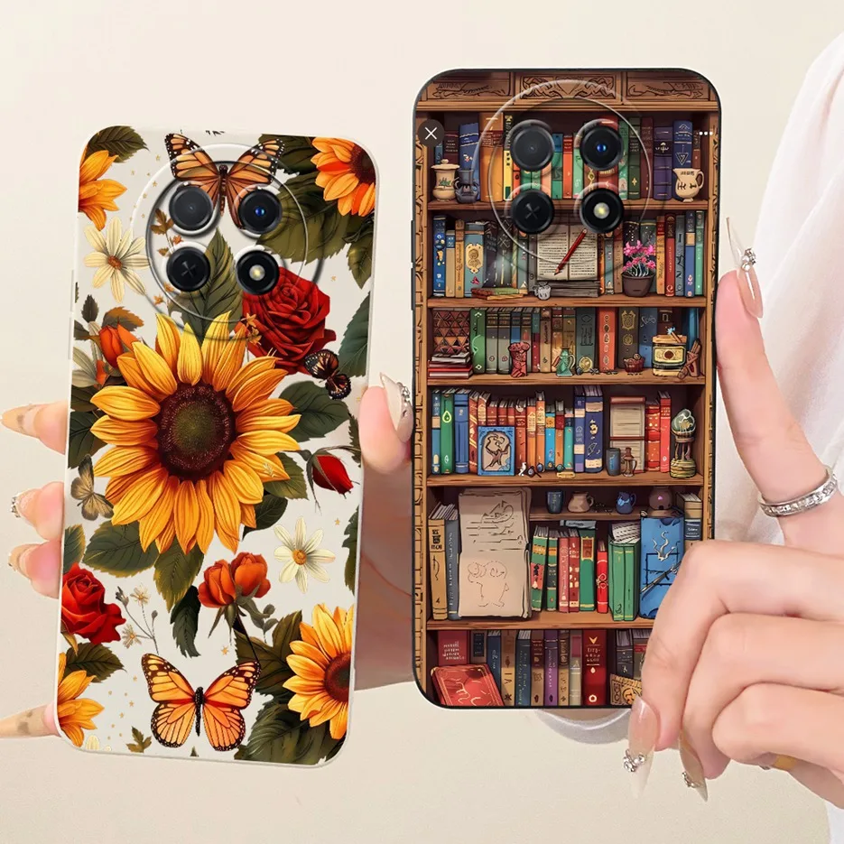 Para Huawei Nova Y91 funda STG-LX1 STG-LX2 lindo gato pato cubierta de dibujos animados suave TPU funda de teléfono para Huawei Nova Y91 NovaY91 Fundas bolsas - imagen 3