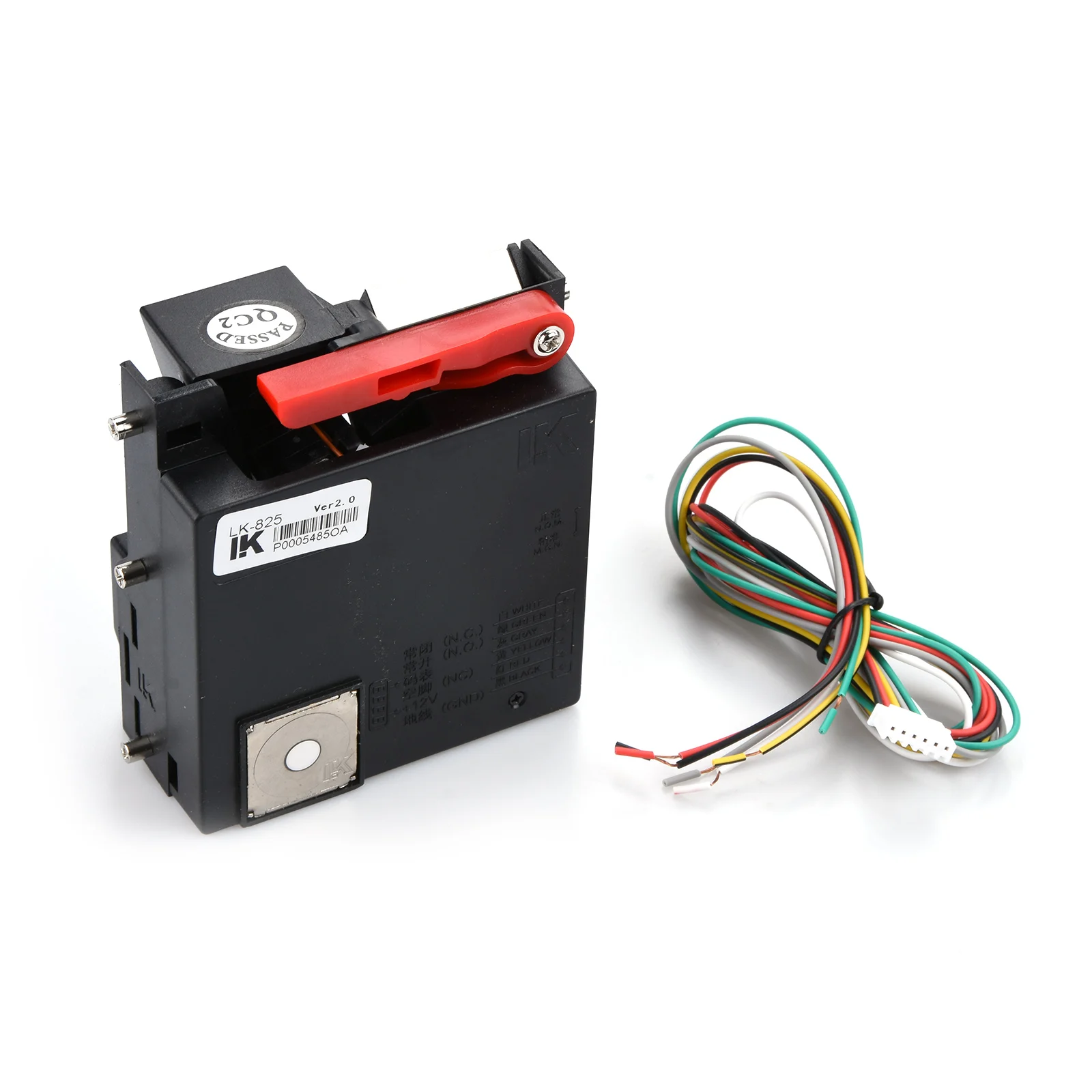 LK-800A + Operador de monedas, Selector de monedas Comparable con CPU, aceptador de Token Arcade para mecanismo, accesorios para máquinas expendedoras - imagen 2