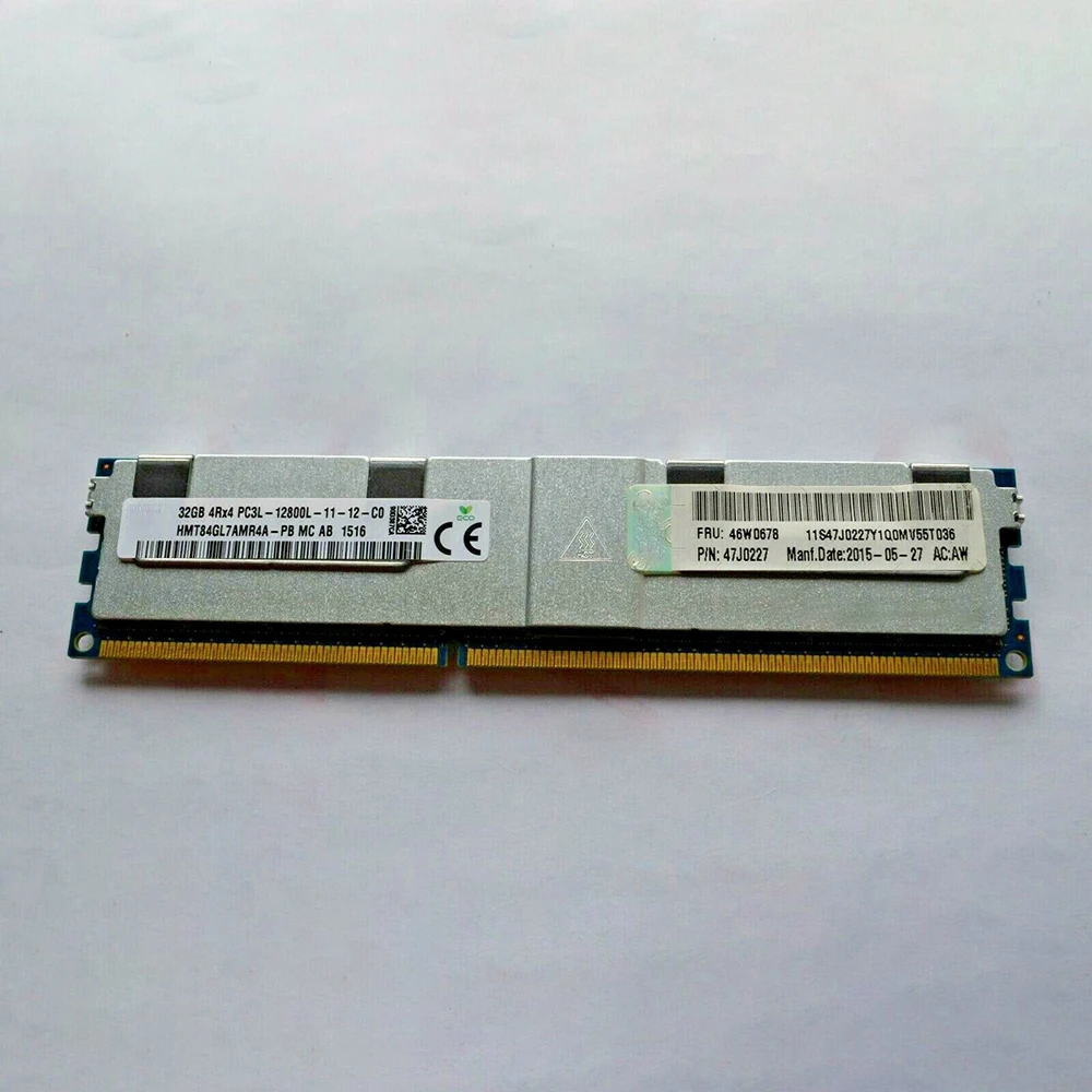 Para IBM RAM X3690 X5 X3750 M4 X3550 M4 46W0678 46W0676 46W0678 47J0227 32GB 4Rx4 12800L DDR3L 1600 memoria de servidor - imagen 2