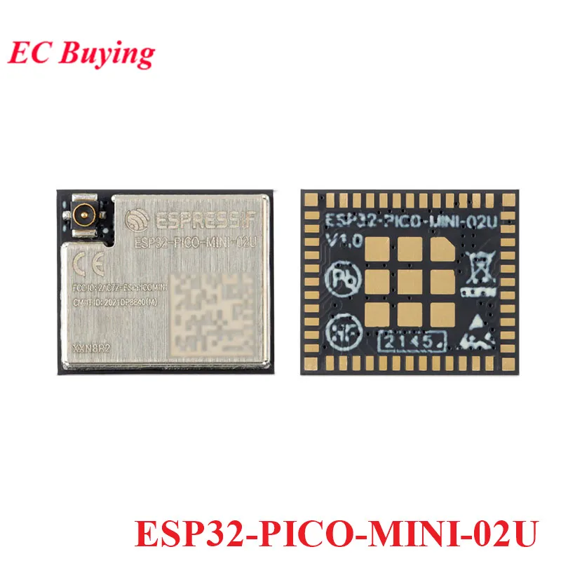 ESP32-PICO ESP32-PICO-V3-ZERO ESP32-PICO-MINI-02 02U ESP32-MINI-1U 1 N4 H4 N8R2 Red 2,4G WiFi Ble 4,2 Módulo MCU inalámbrico - imagen 3