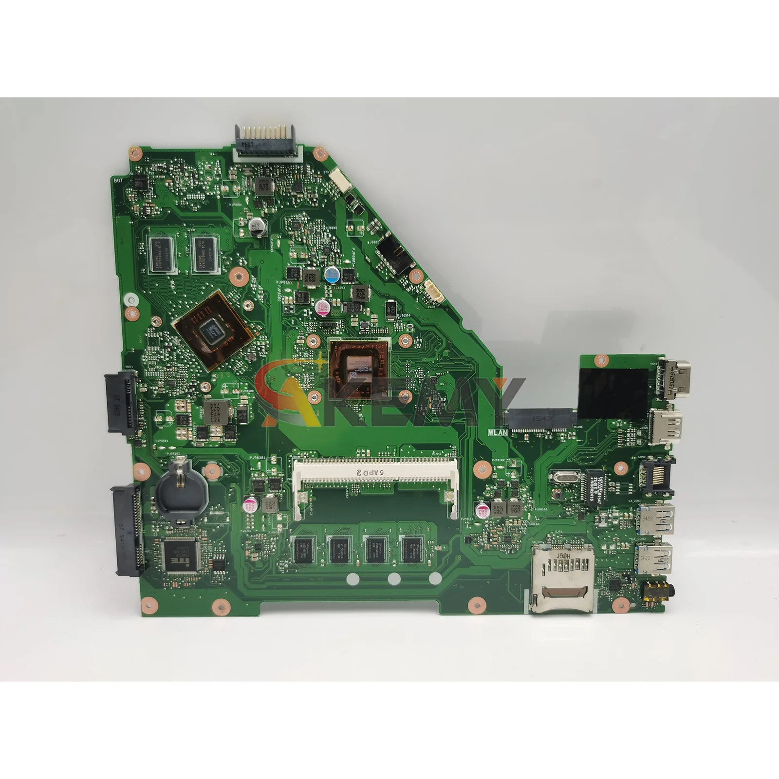 Placa base para ordenador portátil X550WE para ASUS VivoBook Y582E X552W X550W F550WE Y581E X552EP X550WE placa base para portátil con CPU A4 A6 stk - imagen 3