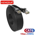 cat 6 round black