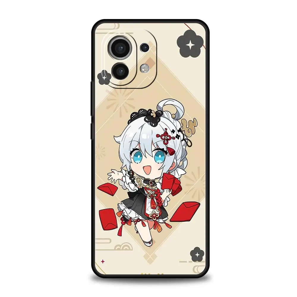 Funda de teléfono Honkai Impact para Xiaomi 12T Pro, 12, 13, 11 Ultra, Mi Note 10 Lite, 10T, 5G, 11X Pro, 11T, 9T, cubierta suave - imagen 2