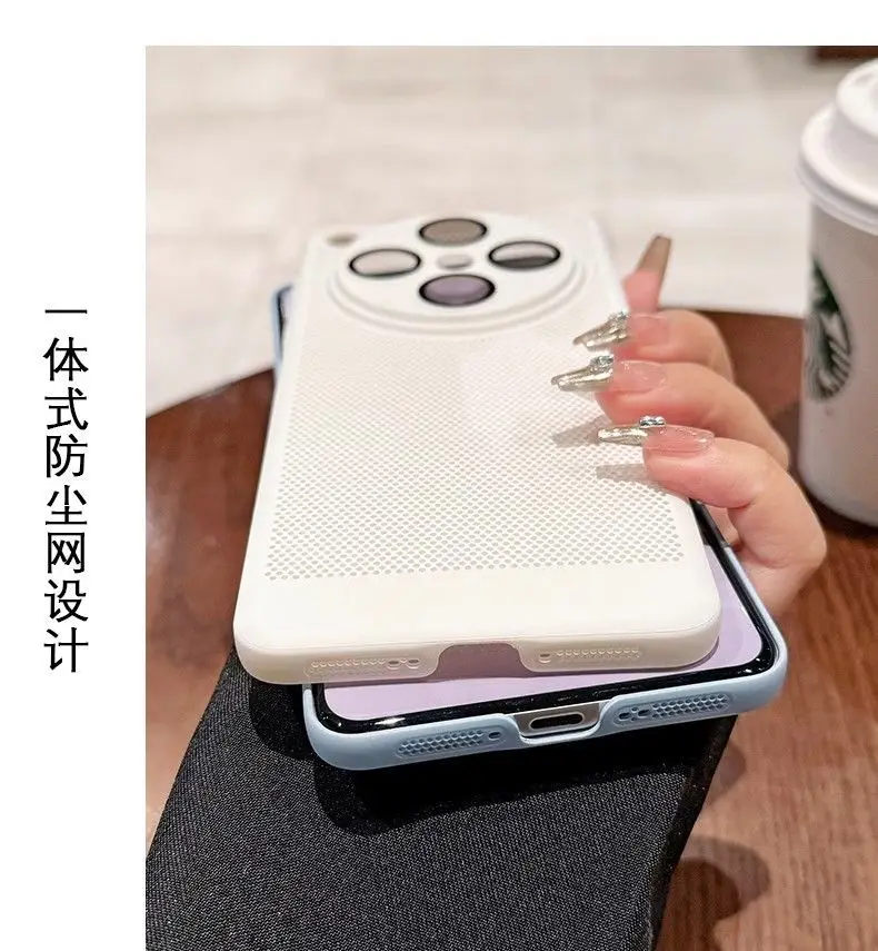 For OPPO Find X8 Pro Case Hard PC Slim Heat dissipation Protective Back Cover Case For OPPO Find X8 X8Pro Full Cover Phone Shell - imagen 5