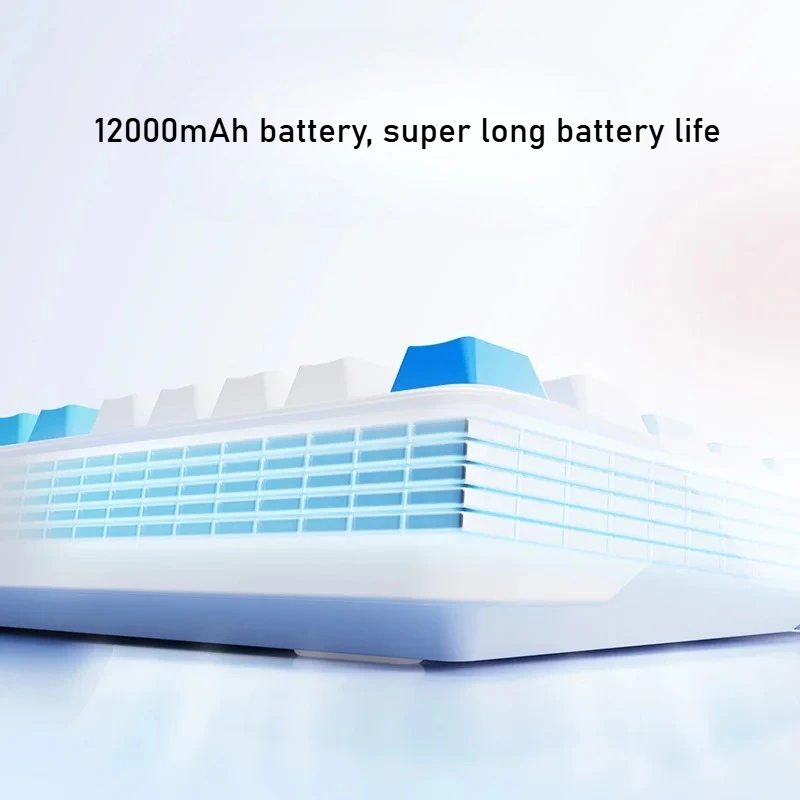 ATK A98 PRO Teclado mecánico inalámbrico 98% diseño Bluetooth 2,4G con cable ergonomía personalizado E-sport Gaming teclado de oficina regalos - imagen 4