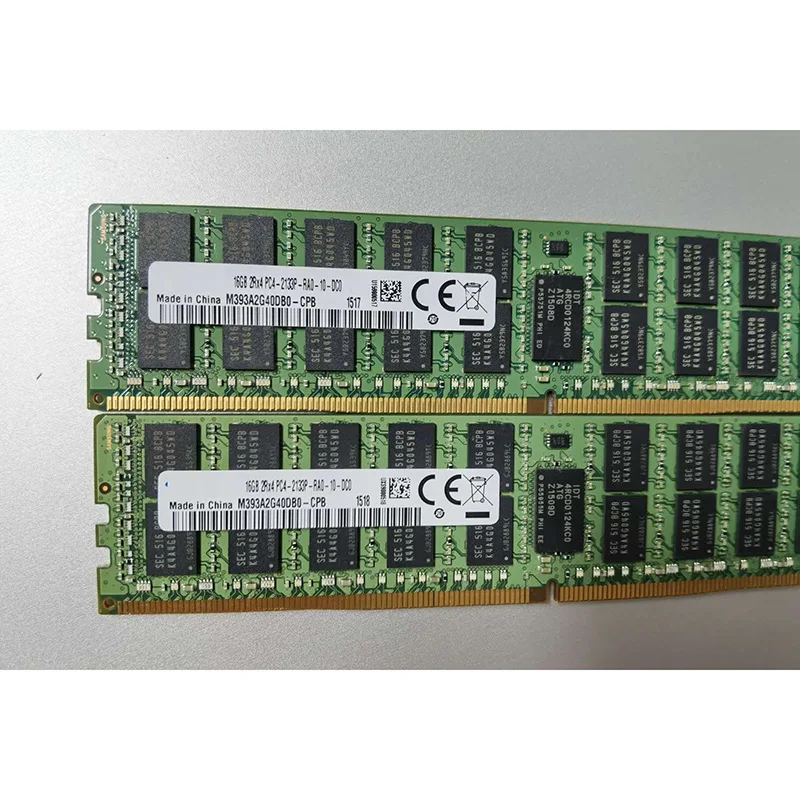 1 Uds M393A2G40DB0-CPB/0Q/2Q/3Q 16G DDR4 PC4-2133P 2133 ECC REG memoria de servidor - imagen 5