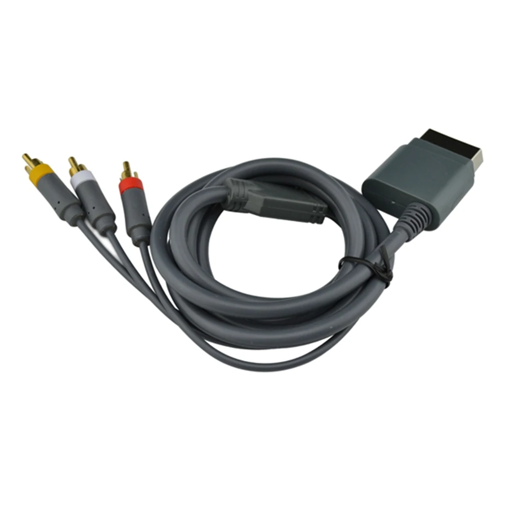 Cable AV compuesto de 1,8 m para Xbox 360, 3RCA, HD, TV, Audio, vídeo, alta definición - imagen 3