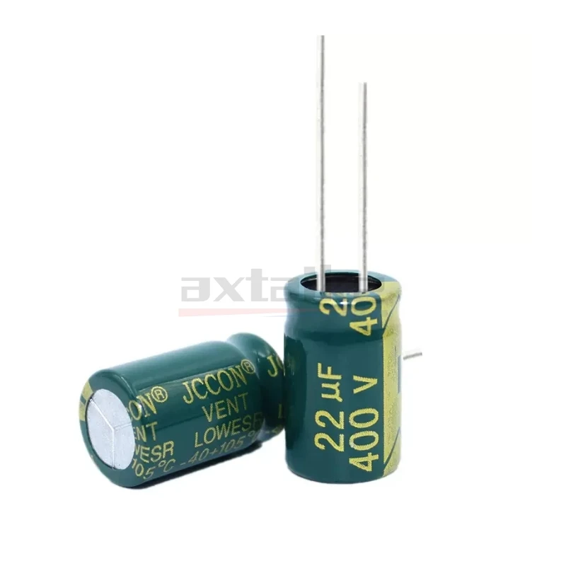 10/50 Uds 22UF 25V 50V 250V 400V 450V 5*11/10*17/13*20MM condensador electrolítico de aluminio de baja ESR de alta frecuencia DIP - imagen 4