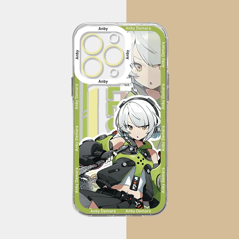 Funda transparente Zenless Zone Zero para Samsung A73, A72, A71, A55, A52, A51, A50, A35, A33, A32, A31, A30, A24, A23, A22, A13, A12, A05, 5G - imagen 2