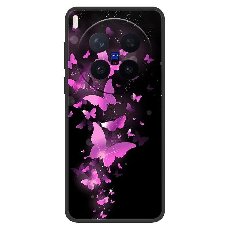 Para VIVO X300 Pro funda de silicona mate suave pintada de mármol contraportada para Vivo X300 carcasa protectora completa para teléfono X 300 X300 PRO - imagen 3