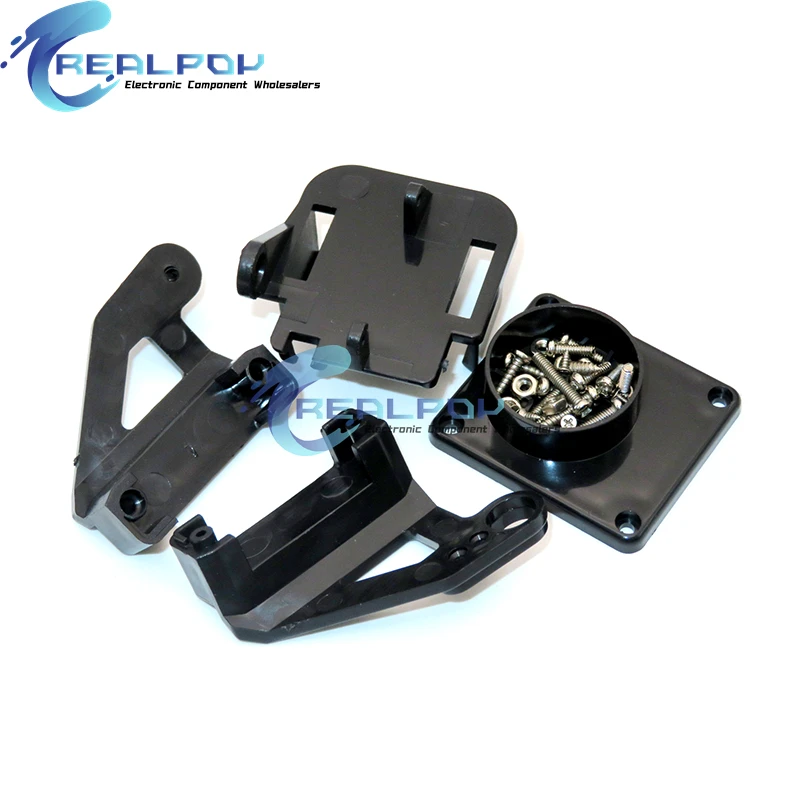 Soporte de Servo para cámara, plataforma antivibración para avión FPV, PTZ de nailon dedicado para servomotor 9G SG90 180 °/360 ° - imagen 5