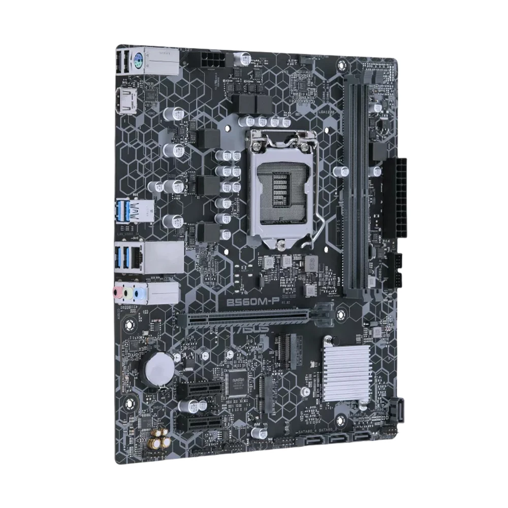 Placa base ASUS B560M-P B560 LGA 1200 compatible con i5-11400 11400F i7-11700 10700 i3-10100 10105 CPU DDR4 M.2 HMID Micro ATX - imagen 4