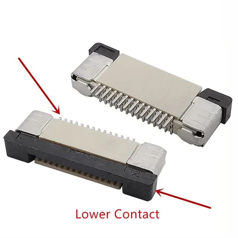 10 Uds conector FPC FFC 0,5mm 1,0mm AWM 20624 80C 60V VW-1 Cable plano PCB 4/5/6/7/8/10/12/14/16/18/20/26/30/32/36/40/50/60Pin - imagen 3