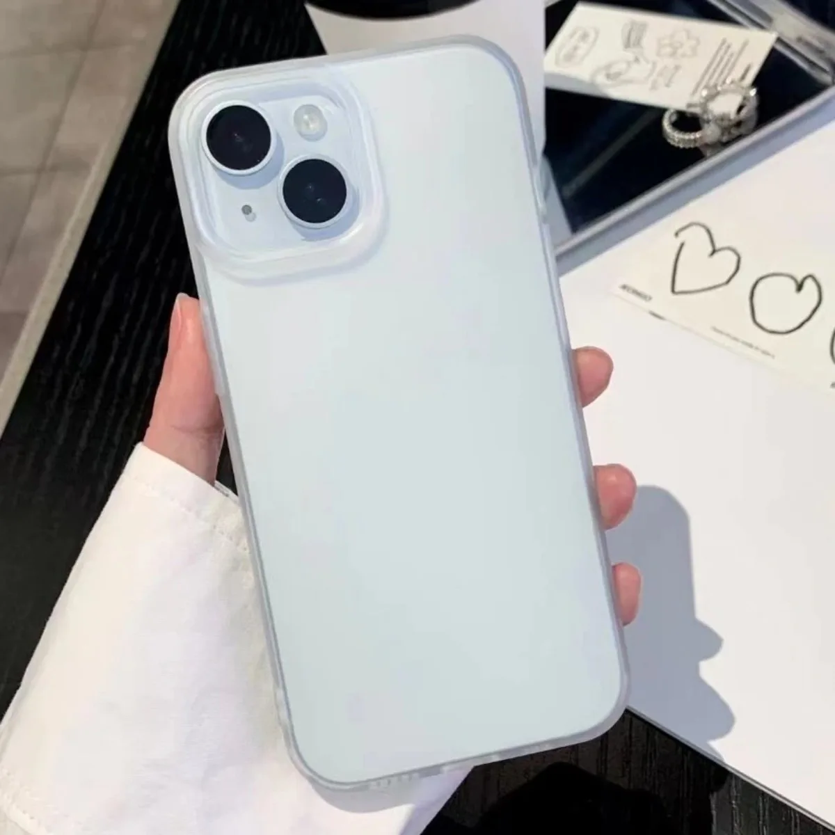 Funda de teléfono de silicona suave mate para iPhone 11 13 15 16 Pro Max 12 14 16 Plus 16promax 15promax 14promax Fundas a prueba de golpes - imagen 3