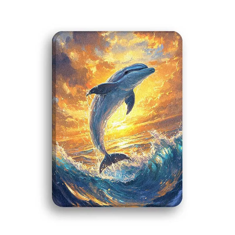 Color tiburón tortuga marina arte para Xiaoxin Lenovo Pad Tab K10 K11 M10 P12 P11 Pro GT Gen2 Plus Legion Y700 Y900 12,1 funda para tableta - imagen 5