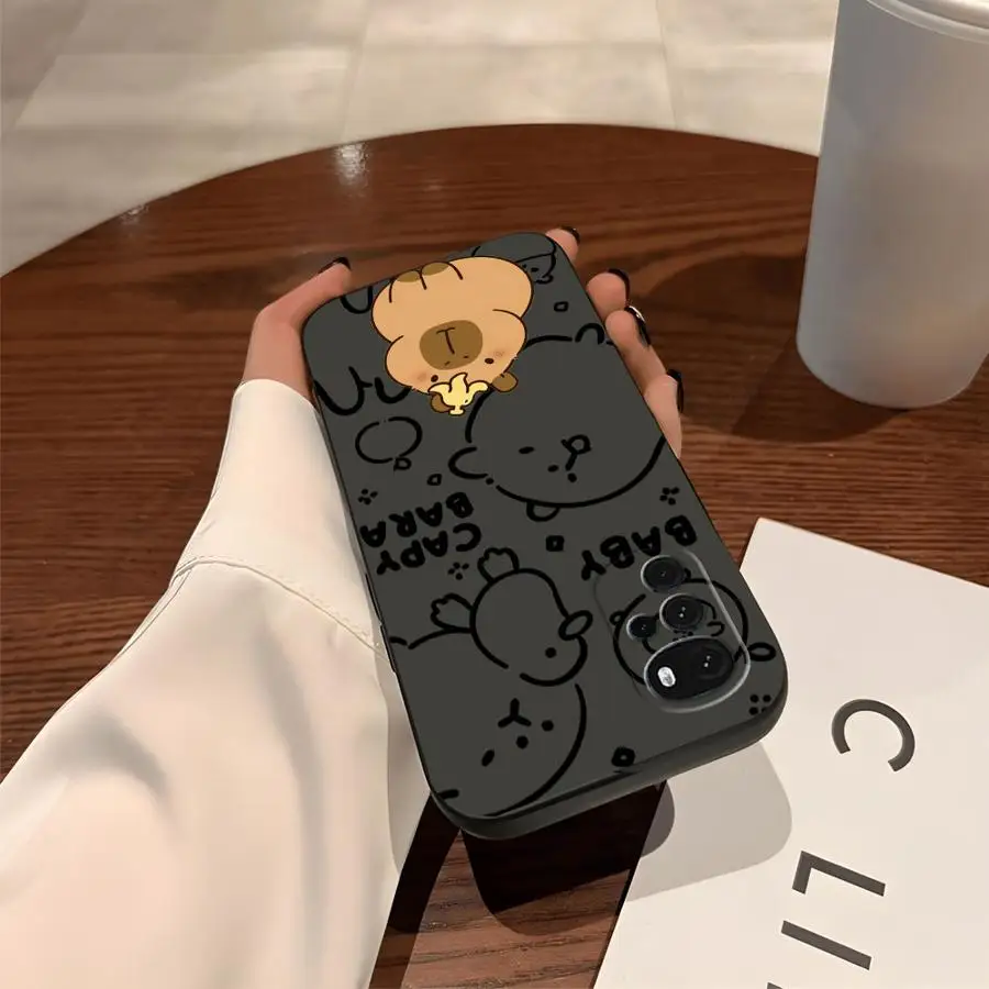 Funda para Motorola Mot G22 Edge40 G60s G60 G52 Edge 20 Pro 30 Lite G32 G53 G30 G51 G73 G71 G50 funda negra suave para teléfono G31 - imagen 4