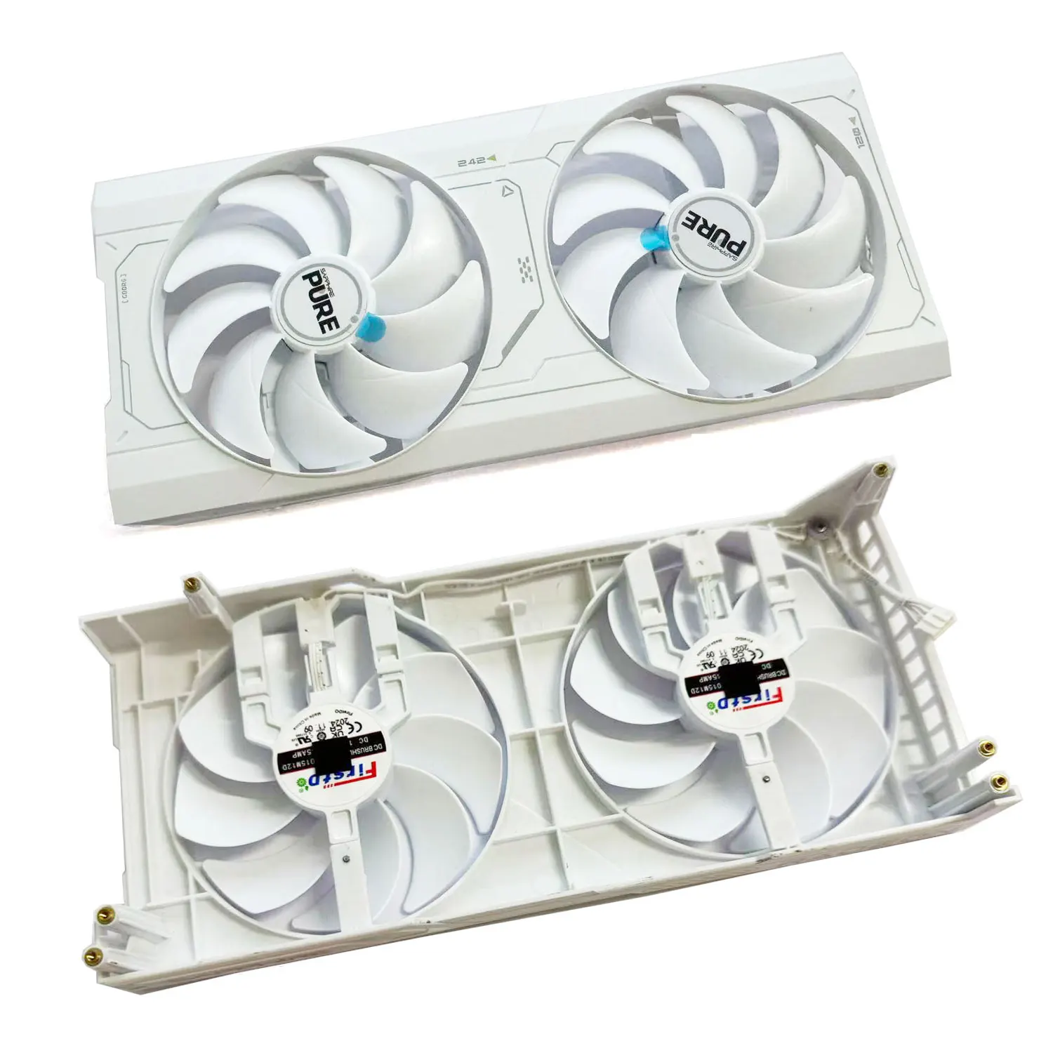 Nuevo ventilador GPU de 90MM 4PIN FD10015M12D DC 12V 0.45A RX 6750 para ventilador de refrigeración de tarjeta gráfica Sapphire RX 6750 GRE 10G
