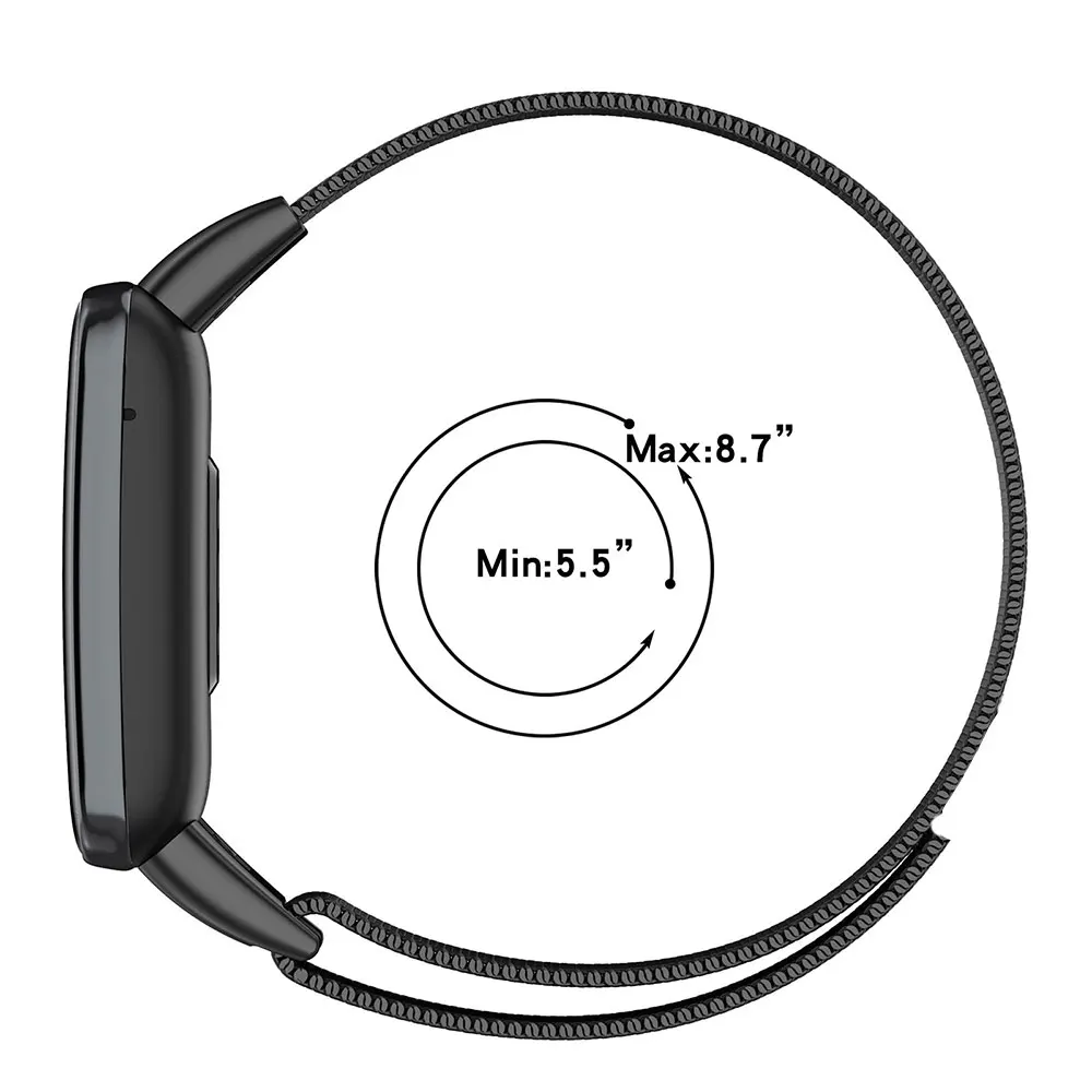 Correa de Metal para Xiaomi Mi Band 7 Pro, pulsera milanesa de acero inoxidable para Mi band 7Pro mi band7 pro - imagen 3