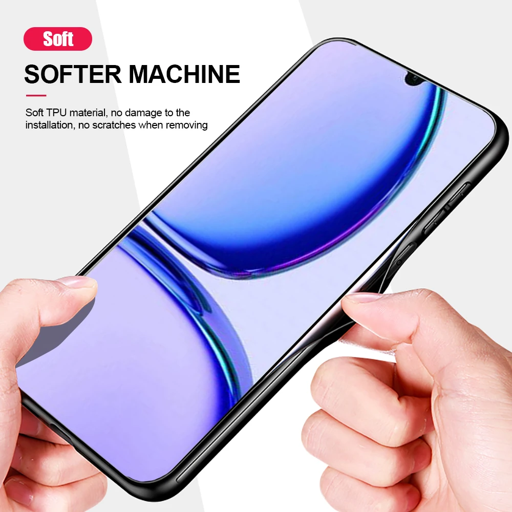Funda magnética para coche, carcasa a prueba de golpes para Realme, C53, 4G, RealmeC53, Realmy, C 53, 53C, RMX3760 - imagen 4
