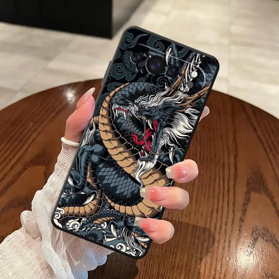 Funda para teléfono para Google Pixel 9a 6 7 8 Pro 8a 10 9 Pro XL 7a 6a Cool Flying Dragon - imagen 3