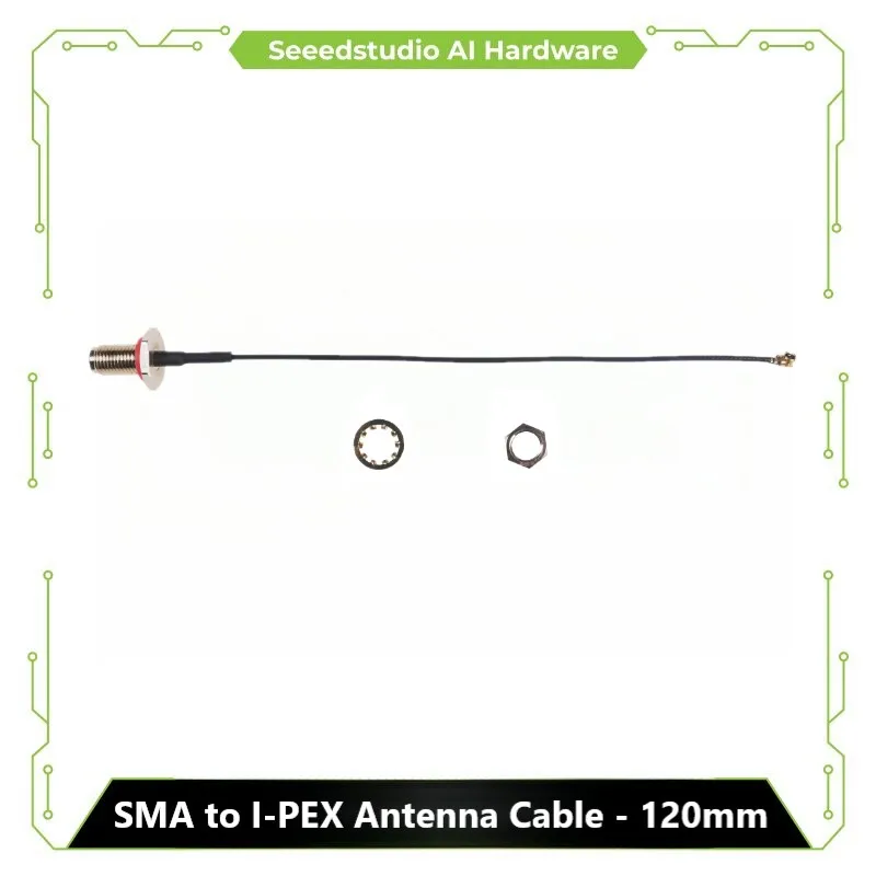 Cable de antena SMA a I-PEX, 120mm