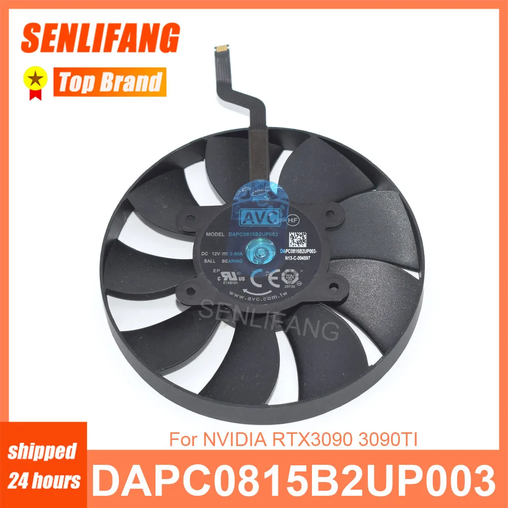 Ventilador de tarjeta de vídeo bien probado, refrigeración para NVIDIA RTX3060 RTX3090 Ti, DAPA1115B2UP001 AFB1112HD-00 DAPC0815B2UP003 DC12V 0.60A/0.90A