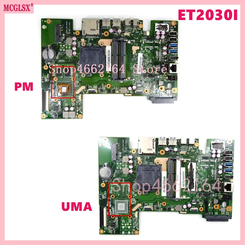 Placa base ET2030I UMA / GT820M REV 1,2 Para ASUS ET2030I, ET2030, 100% probada, OK - imagen 2
