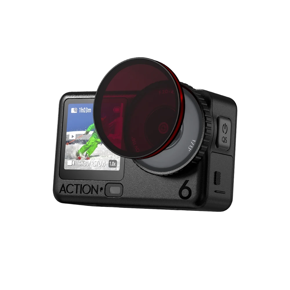 Juego de filtros para DJI OSMO ACTION6, espejo protector UV, espejo reductor de luz ND, accesorios de lentes polarizadas CPL - imagen 4