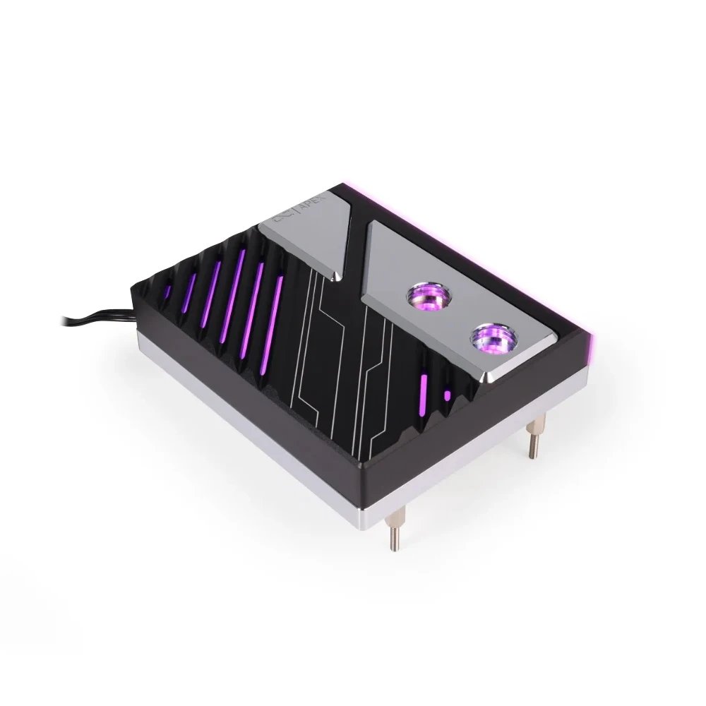 Bloque de agua de CPU Alphacool Apex 1 Compatible con el enfriador AMD AM5 cubre completamente el enchufe y la CPU - imagen 2