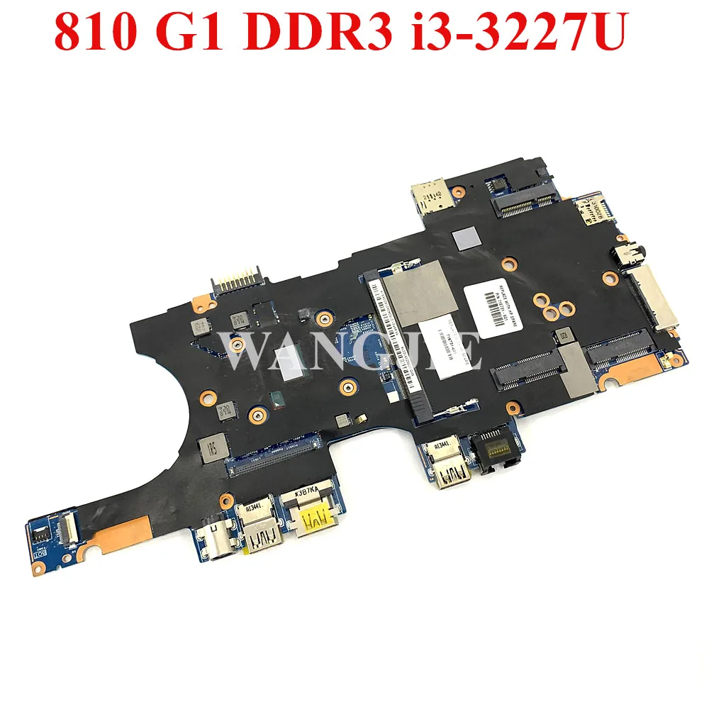 Para HP Elitebook 810 810 G1 placa base 716731-601 716731-501 716732-601 716733-501 I3-3227U 12212-1 48.4XF01.011