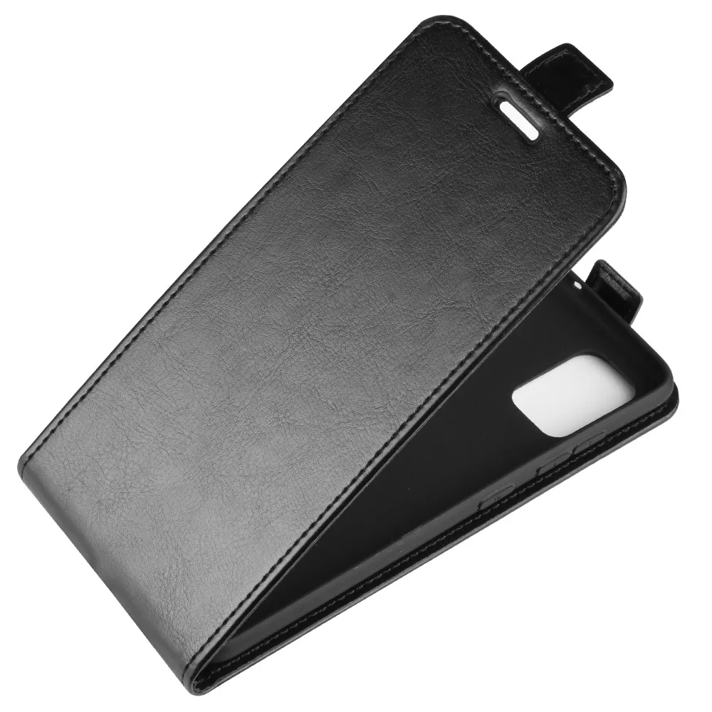 Para Samsung Galaxy A51 Funda de cuero con tapa para Samsung Galaxy A51 Funda vertical tipo billetera Funda de cuero con tarjetero