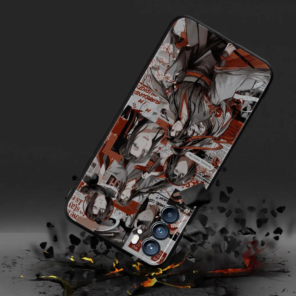 Funda de teléfono MDZS Anime Mo Dao Zu Shi para Oppo A54 Reno7 SE Reno6 Pro Plus 5G Find X5 A53 A52 A9 2020 A95 A16 A76 A74 A15 - imagen 3