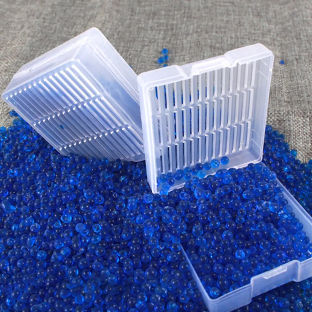 Desecante de Gel de silicona para cámara, Kit de limpieza de seda a prueba de moho, cuentas absorbentes de humedad, caja deshumidificadora, dessicante de lente de cámara - imagen 3